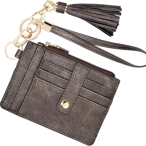 Small Wristlet Wallets for Women RFID Credit Card Holder Wallet